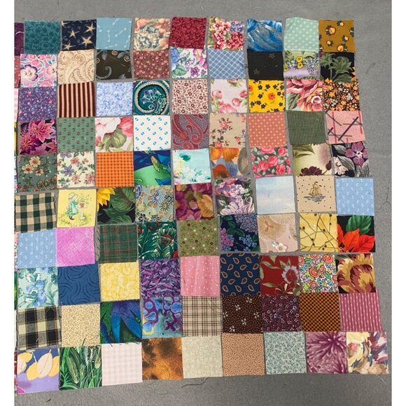 Quilting Squares 110 Precut 2” Cotton Fabric Pieces Assorted Patterns & Colors S - Picture 10 of 12